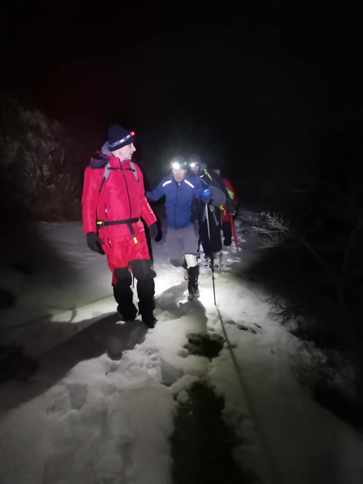 Спаувачката акција на Шар Планина со среќен крај: Пронајдени повредените планинари