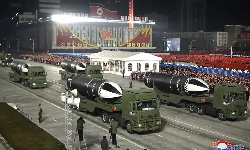 Северна Кореја истрела балистички ракети по трет пат овој месец