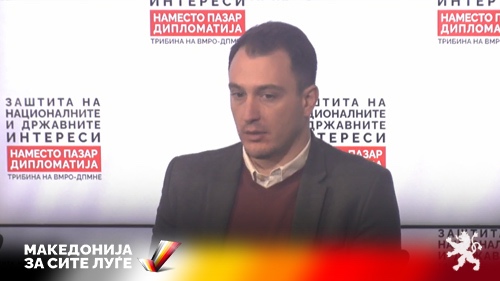 Андоновски: Властите се обидуваат да ја манипулираат јавноста, Бугарија го диктира процесот на преговарање