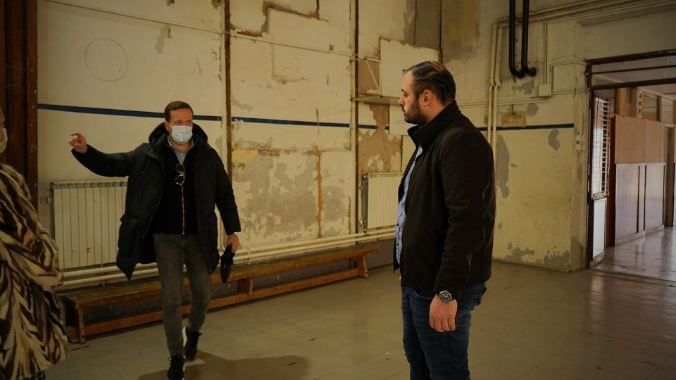 Ѓорѓиевски: Ќе се изврши темелна реконструкција и парно греење во салата на ООУ „Невена Георгиева Дуња“ во Кисела Вода