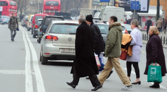 85 санкции за прекршоци што ги прават пешаците на територија на СВР Скопје
