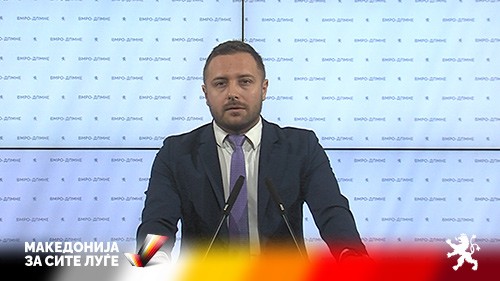 Арсовски: Штом незаконски го праќа СДСМ како награда Фрчковски во ОН, ние на законски начин ќе го вратиме кога ќе се смени власта