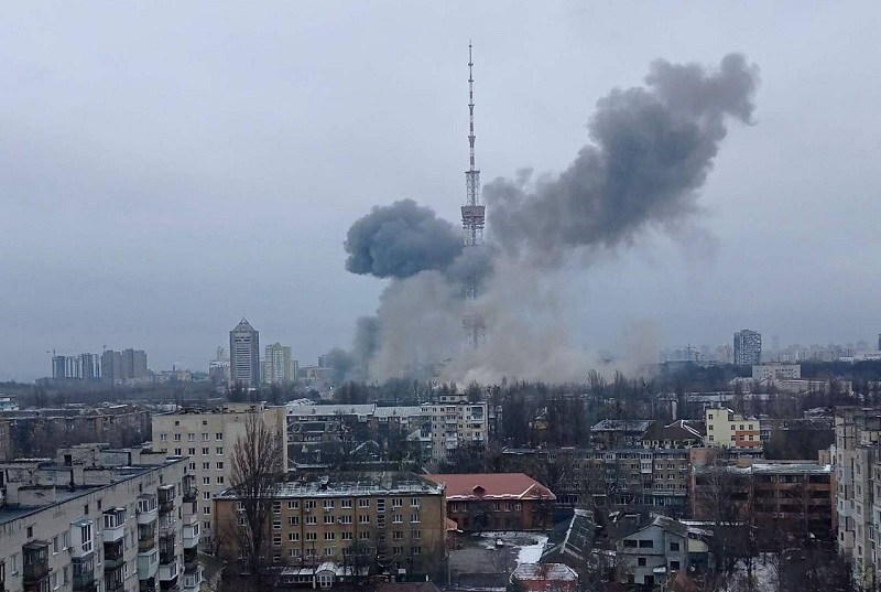 „Репортери без граници“ поднесоа претставка пред Меѓународниот кривичен суд по рускиот напад врз ТВ кулата во Киев