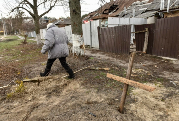 Пронајдени 11 тела во киевското предградие Хостомел