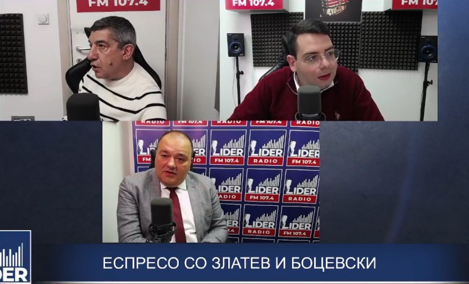 (ВО ЖИВО) Новинарот Борјан Јовановски гостин во „Еспресо со Златев и Боцевски“