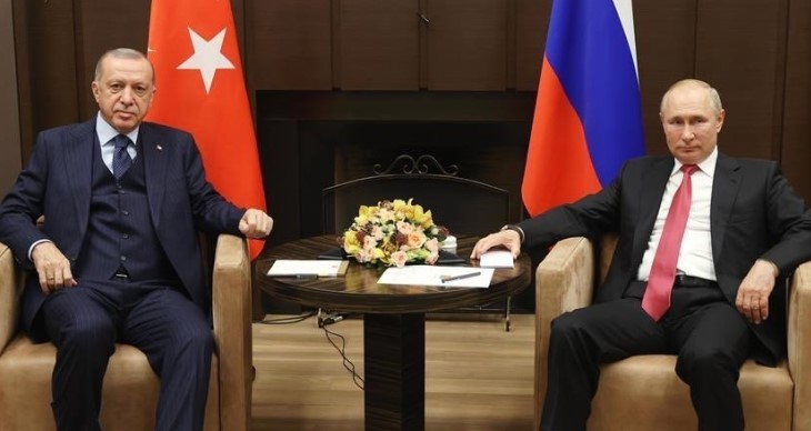 Разговор Ердоган-Путин: Турција ќе продолжи со напорите за траен мир меѓу Русија и Украина