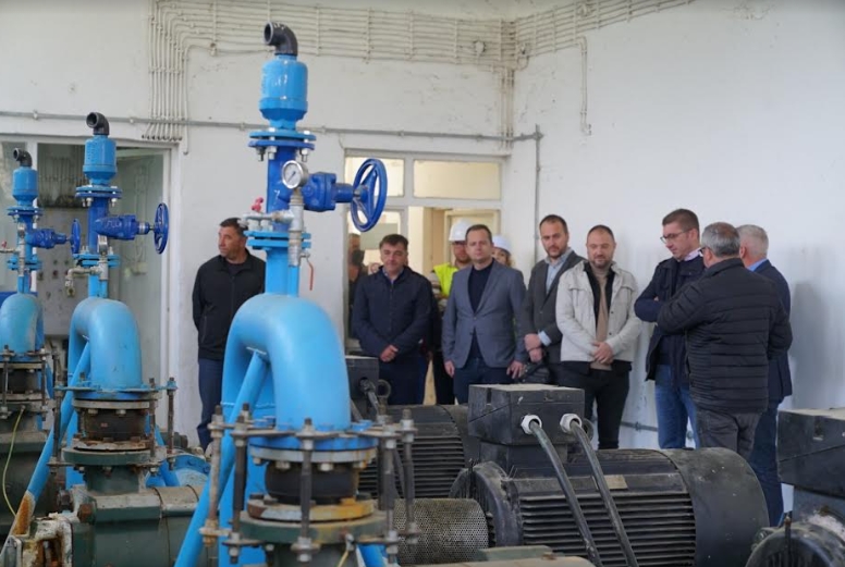 Мицкоски: Во рекордно време од 4 месеци општина Кочани го направи потисниот цевковод, проектите за подобро водоснабдување ќе продолжат позасилено