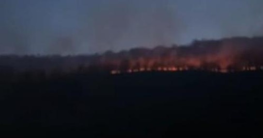 Голем пожар над Елен Камен во Струга