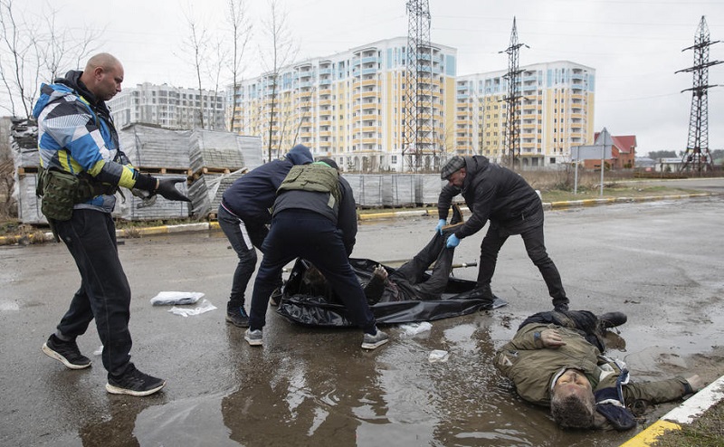 Украински државен обвинител: Пронајдени 410 тела во рамки на истрагата за воени злосторства