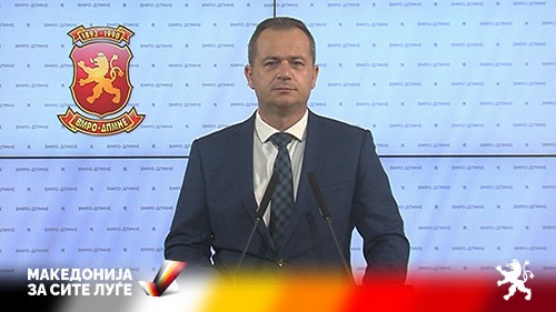 Ковачки: Очекуваме власта да не изнаоѓа начини да го саботира референдумското изјаснување, Иницијативата која ја поднесе ВМРО-ДПМНЕ да продолжи согласно законите и Деловникот