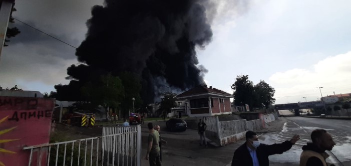Пожарот во Тетово е ставен под контрола