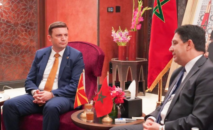 Османи се сретна со министерот за надворешни работи на Мароко