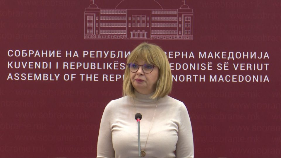 Калеска-Ванчева: Најавата за блокада на Собранието е спротивна на заложбите за владеење на правото