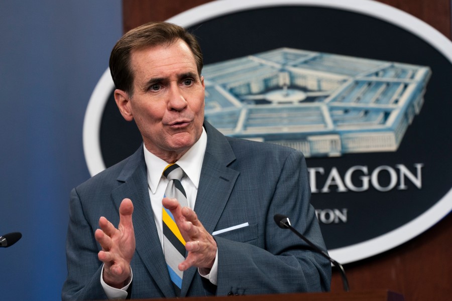 Портпаролот на Пентагон, Џон Кирби, преминува на повисока должност во Белата куќа