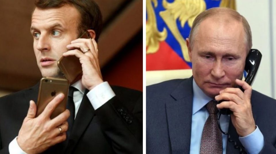 Макрон и Путин денеска ќе разговараат телефонски