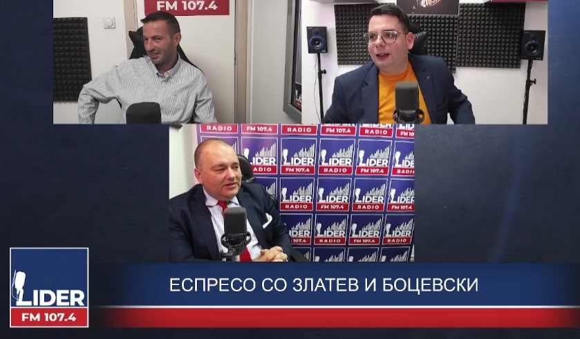 Божиновски: Вие да имате како опозициска партија 5% предност во анкетите е добар старт, граѓаните повеќе веруваат на ВМРО-ДПМНЕ