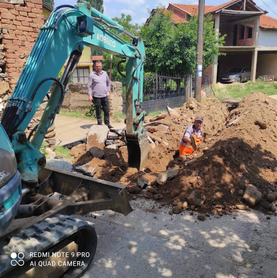 Коцев: Се менува водоводната мрежа на улица Авној во Зрновци, следува целосна реконструкција и асфалтирање