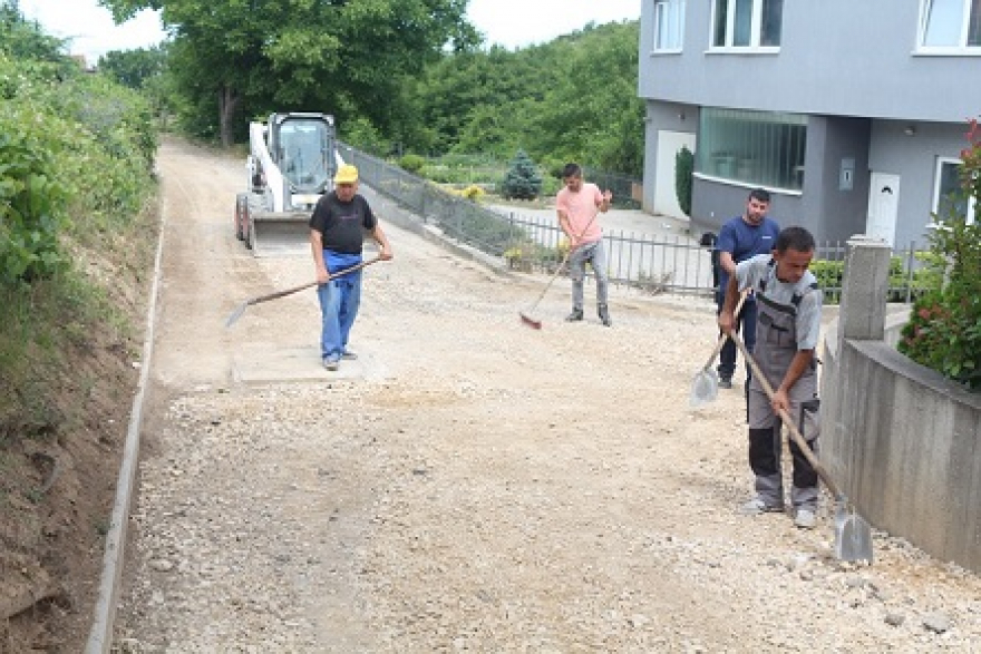 Општина Кисела Вода го завршува проектот за санирање на улиците во Пржино