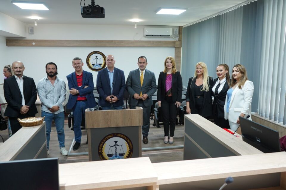 Отворена првата Правна клиника во Средното училиште Арсени Јовков во Скопје