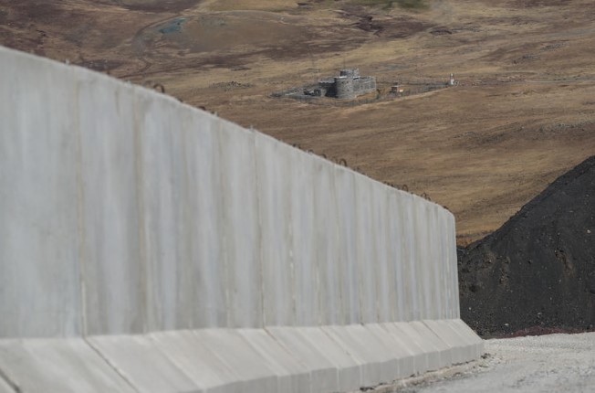 Пред крај изградбата на ѕидот на турско-иранската граница