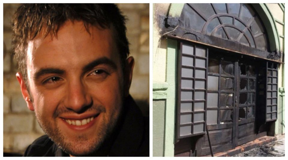 Пејачот Ламбе Алабаковски приведен за пожарот во клубот на Бугарите, му се заканува затворска казна