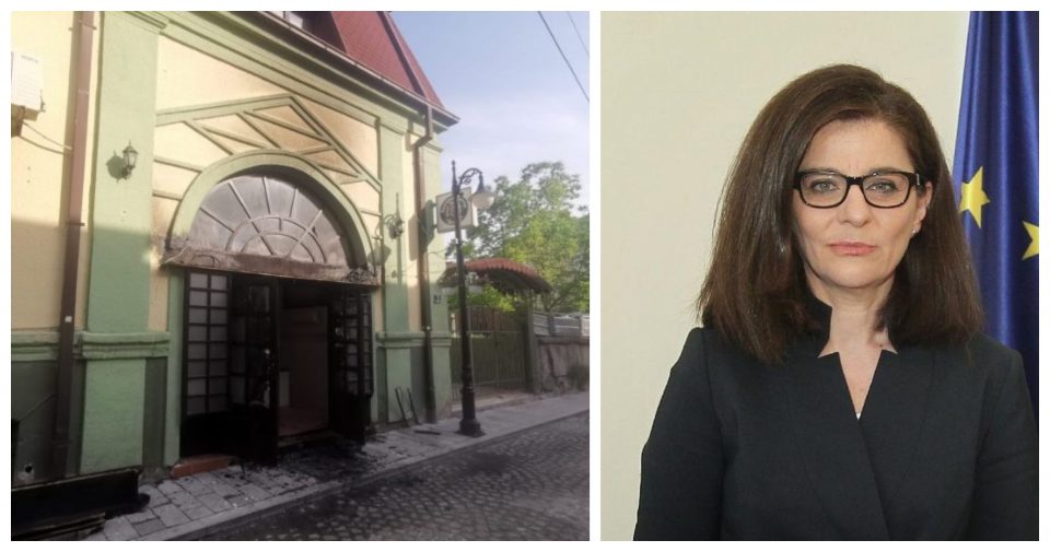Генчовска во посета на Битола по повод запалениот влез на клубот „Ванчо Михајлов“