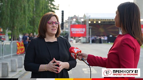 Димитриеска Кочоска: Премногу е, власта го уништи граѓанинот во Македонија, го уништи животниот стандард