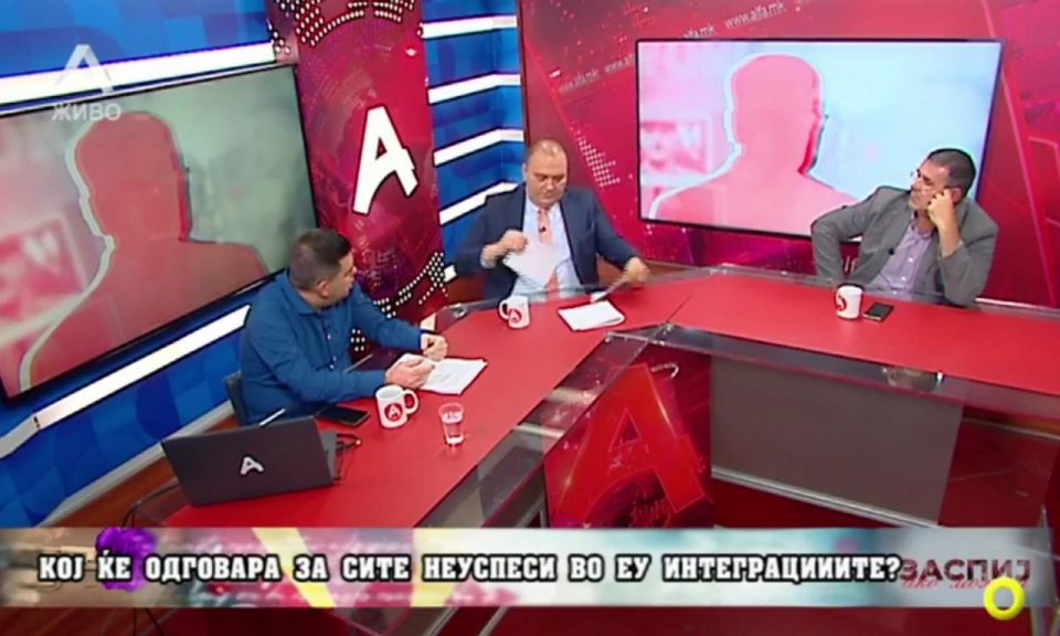 (ВИДЕО) Боцевски го искина францускиот предлог на телевизија: Ова е понижување!