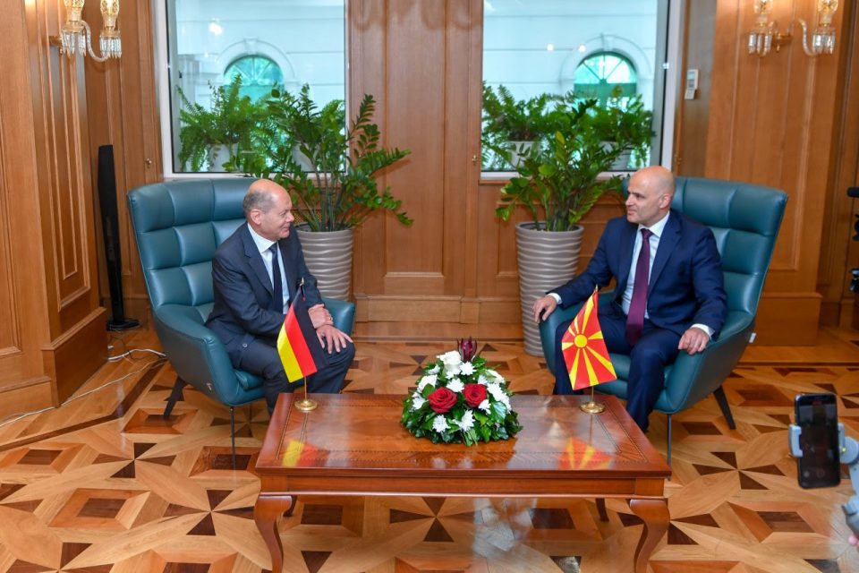 Ковачевски – Шолц: Јасната одлука за почеток на преговорите за С. Македонија е од стратешко значење за ЕУ