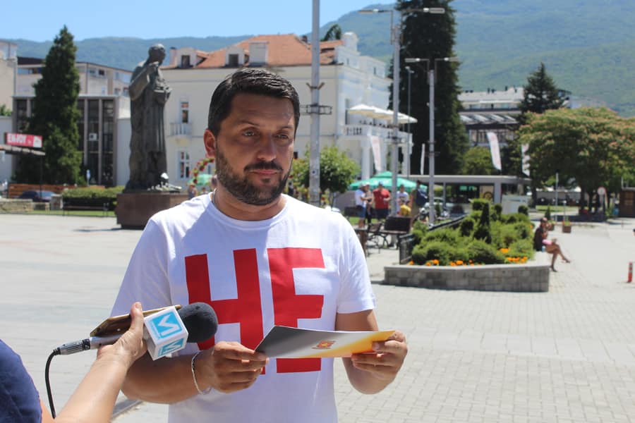 Божиновски: Пратениците на СДСМ од Охрид докажаа дека Македонија воопшто не им е поважна од партиската наредба за поддршка на катастрофалниот француски договор
