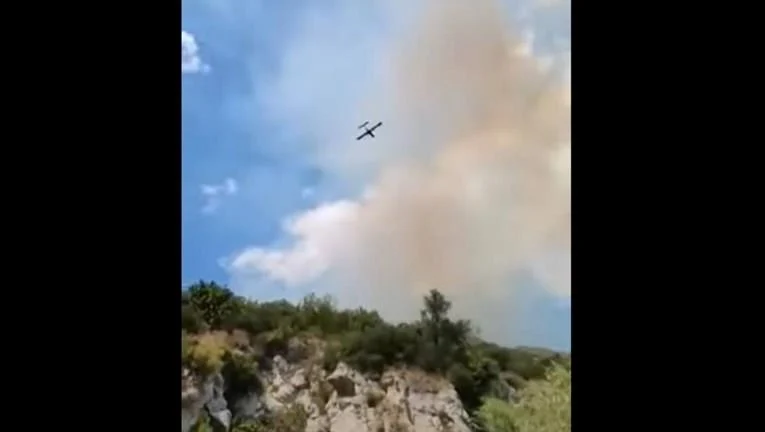 Избувна пожар над Дубровник, го гаснат четири канадери