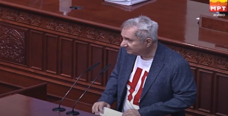 (ВИДЕО) Димовски: Јасно и гласно изјавувам дека за мене францускиот предлог не е прифатлив и немам намера да гласам за уставните измени