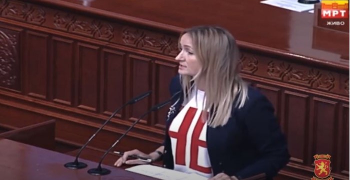 (ВИДЕО) Петрушевска: Протоколот е скандалозен, окупациски и спротивно на Декларацијата која ја усвоивме во Собранието