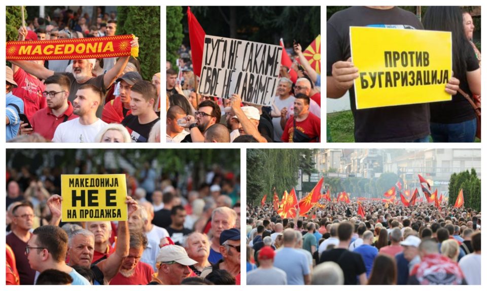 Европскиот емисар да го види македонскиот народ, да го слушне македонското НЕ: Денеска пред Влада во 12!