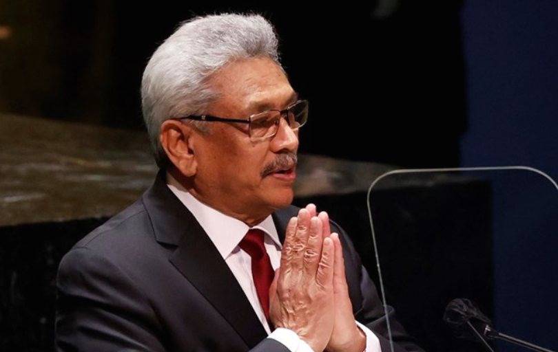 Претседателот на Шри Ланка поднесе оставка преку меил