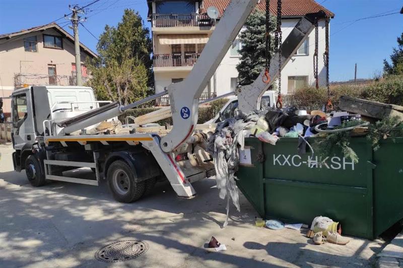 ЈП Комунална хигиена-Скопје отстрани 5872 кубни метри отпад од диви депонии
