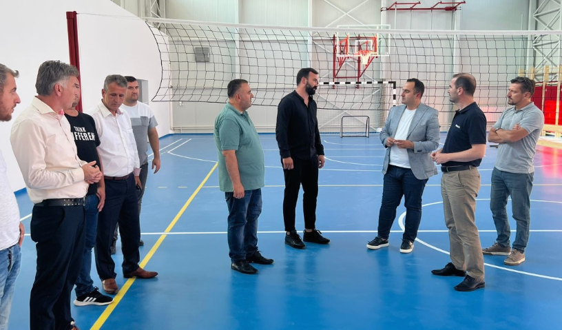 (ФОТО) Нова спортска сала во Студеничани, инвестиција на МОН од речиси 24 милиони денари