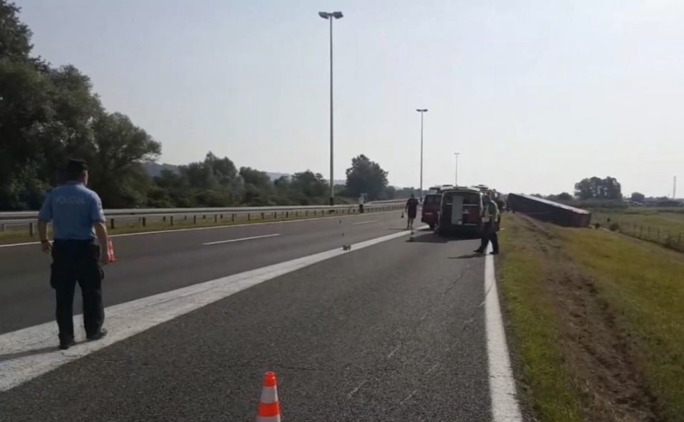 Сите настрадани во автобуската несреќа во Хрватска се полски државјани, соопшти полското МВР