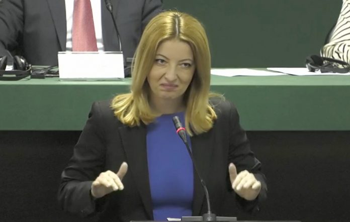 Данела Арсовска со несоодветен речник, според неа советниците се „уличари“