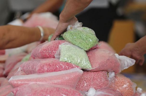 Во Лаос запленети 33 милиони таблети метамфетамини