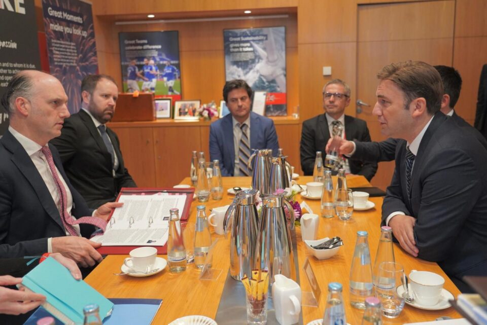 Османи во Берлин на средба со британскиот министер за Европа Лео Доерти
