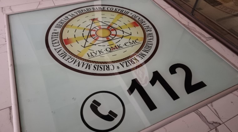1.810 повици на единствениот број за итни случаи 112 во последното деноноќие