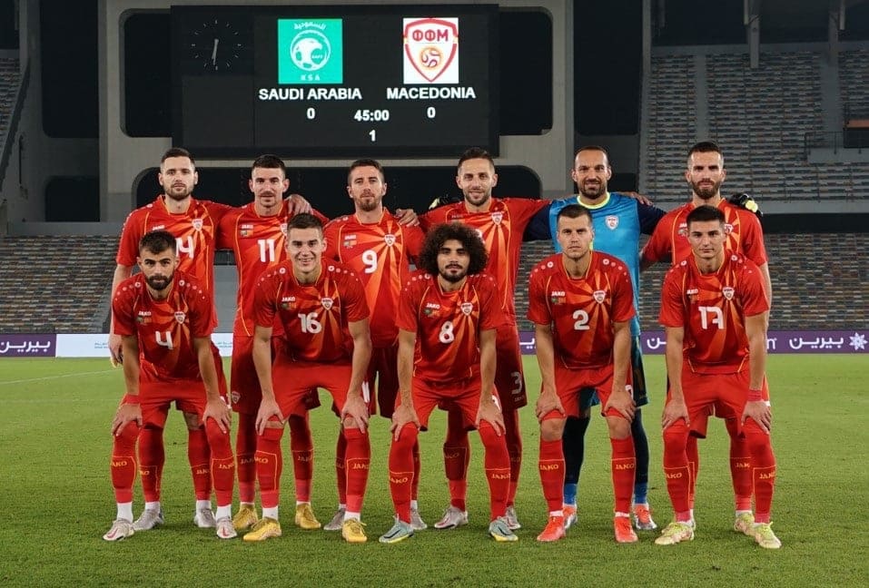 Македонската фудбалска репрезентација загуби од Саудиска Арабија