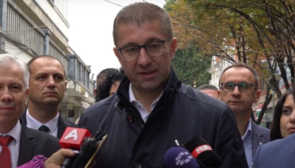 Мицкоски очекува власта да даде поддршка за измените во законот за регистрација на здруженија предложени од ВМРО-ДПМНЕ за да се стави крај на провокациите