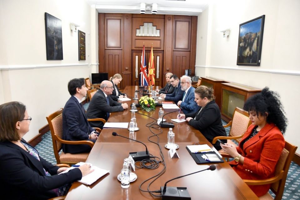 Џафери-Пич: Силно партнерство и соработка меѓу Македонија и Обединетото Кралство
