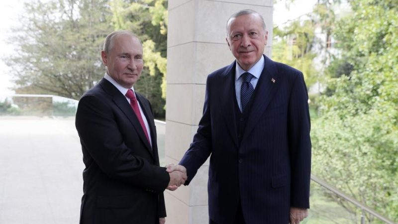 Путин и Ердоган ќе се сретнат утре во Сочи