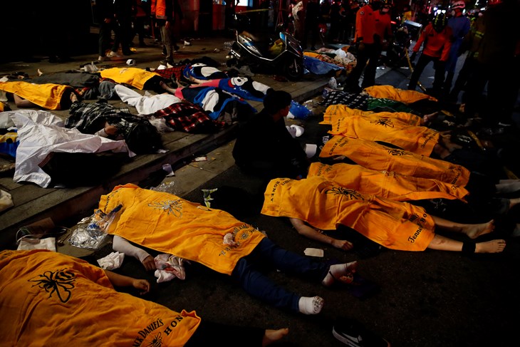 Во стампедото во Сеул загинаа 151 лице, претседателот Јун прогласи национална жалост