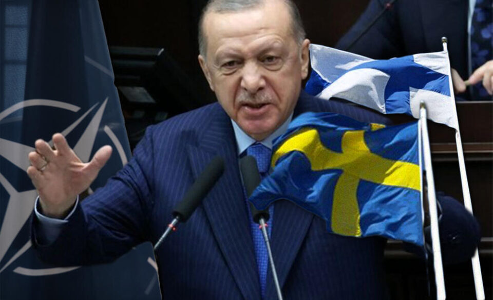 Ердоган најави нов состанок за прием на Шведска и Финска во НАТО