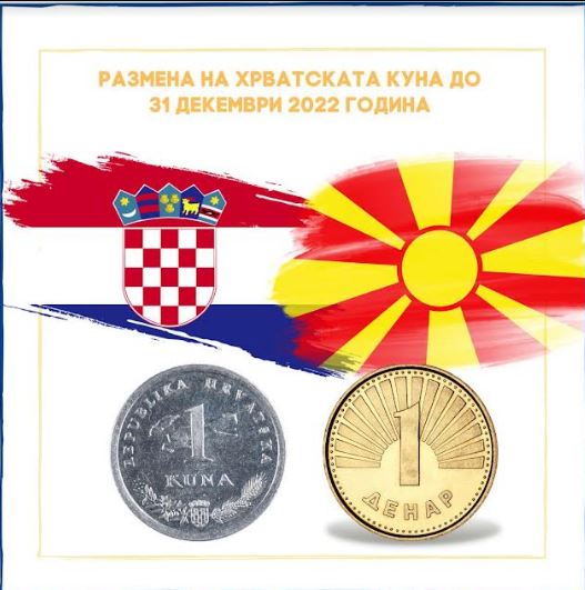 Од 1 јануари нема размена на хрватската куна во банките и менувачниците во Македонија
