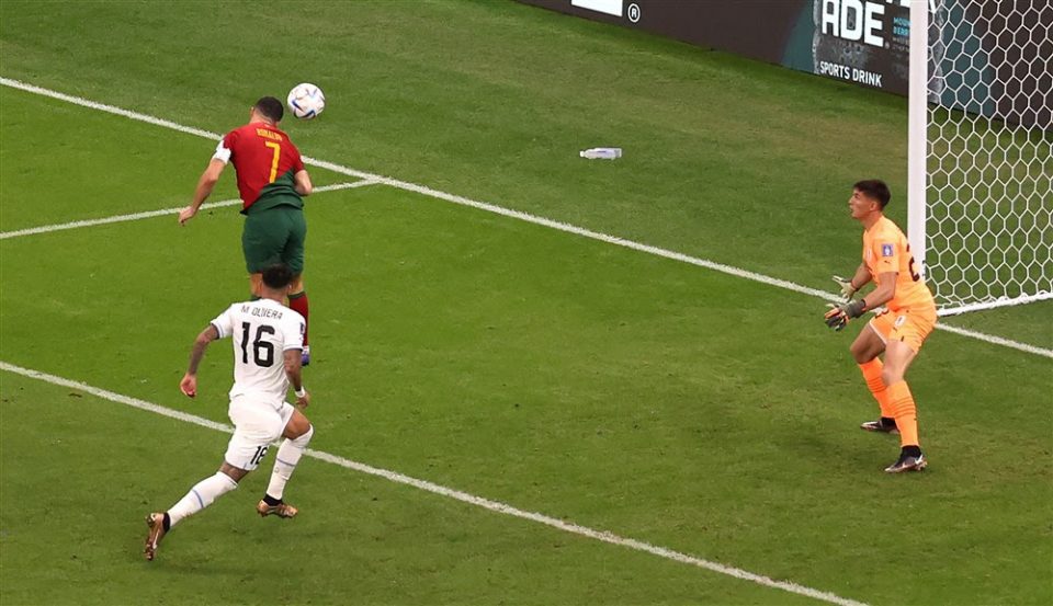 Роналдо убеден дека постигна гол против Уругвај